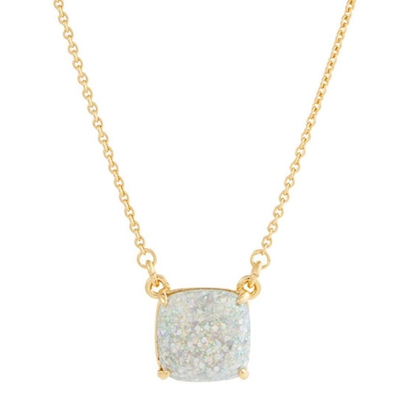 🌟Kate Spade Glitter Square Necklace🌟 - Picture 1 of 4